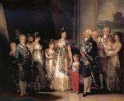 Francisco Goya The Family of Charles IV Spain oil painting artist